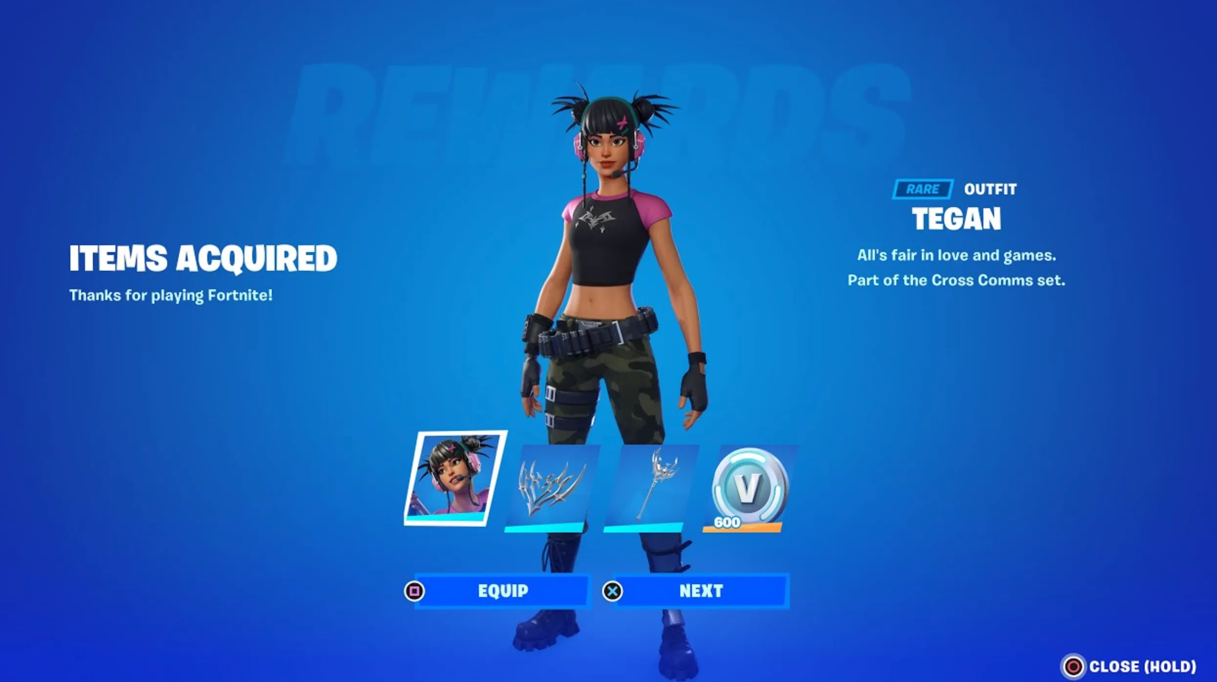 Tegan fortnite
